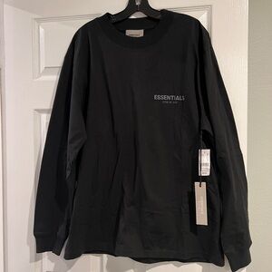 Essentials Black Long Sleeve
Size L   New with tags